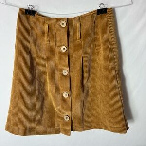 Small corduroy skirt